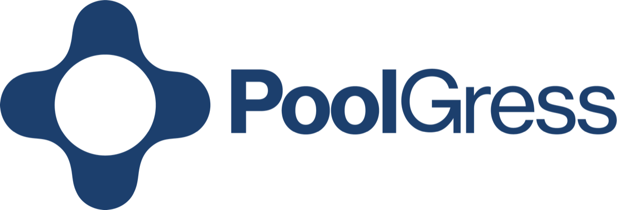 Poolgress horizontal logo