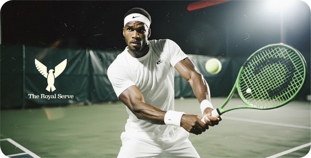 The Royal Serve tennis campaign