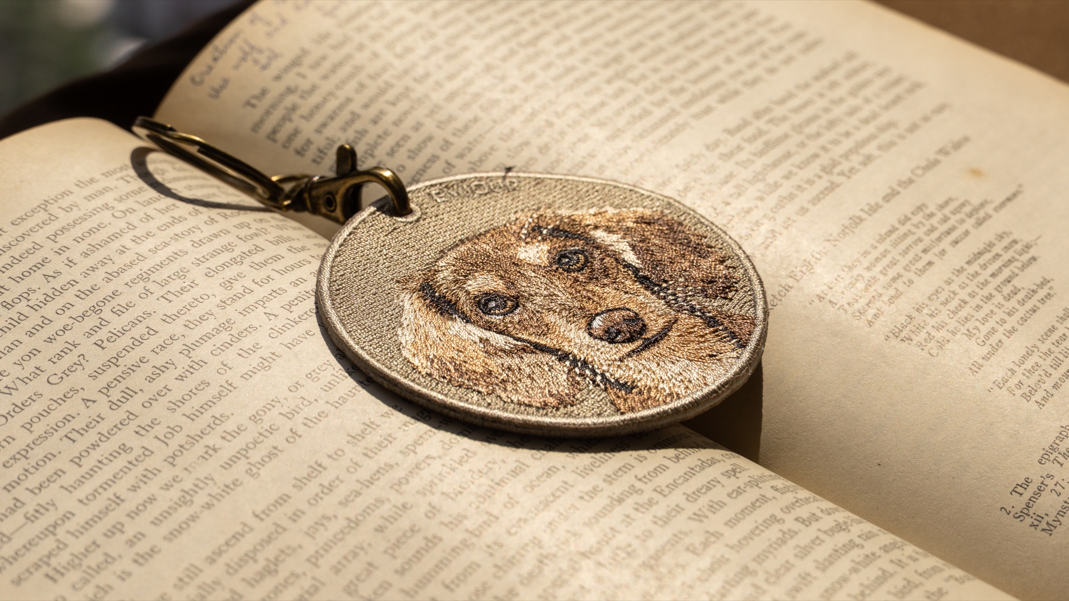 EMJOUR embroidered accessory product photograph