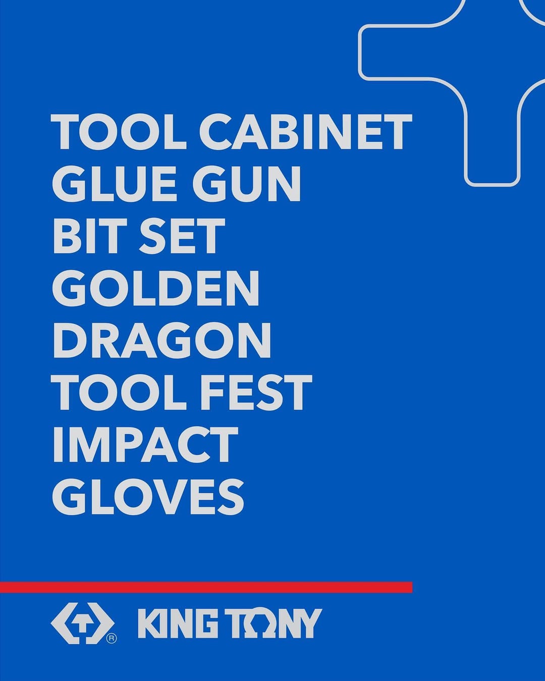 List of tools hidden in the King Tony word-search post