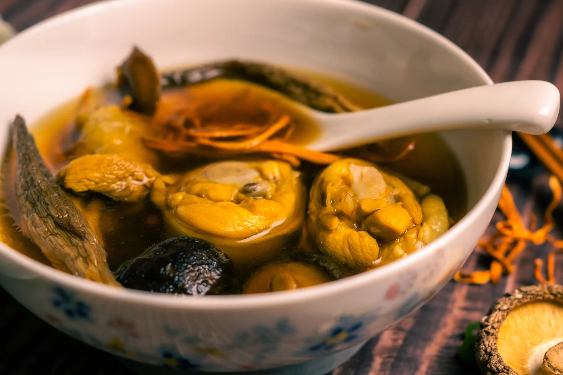 Yuan Bao Dumplings soup